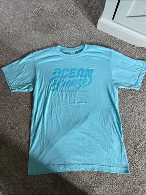 Gildan Aqua 'Ocean Breeze' Short Sleeve Graphic Tee
